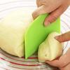 1pc Plastic Cake Cream Spatula Dough Knife Butter Scraper with Plain Smooth Edge Baking Tools