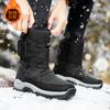Fashion Snow Boots Men Waterproof Mens Winter Boots With Fur Winter Shoes Nonslip Men Boots Platform Thick Plush Warm Botas Dropshipping