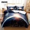 Night Sky Bedding Set Duvet Cover Set 3d Bedding Digital Printing Bed Linen Queen Size Bedding Set Fashion Design