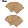 100PC  Envelopes Kraft  Paper Bags Mini Coin Packets Envelopes 6*10cm