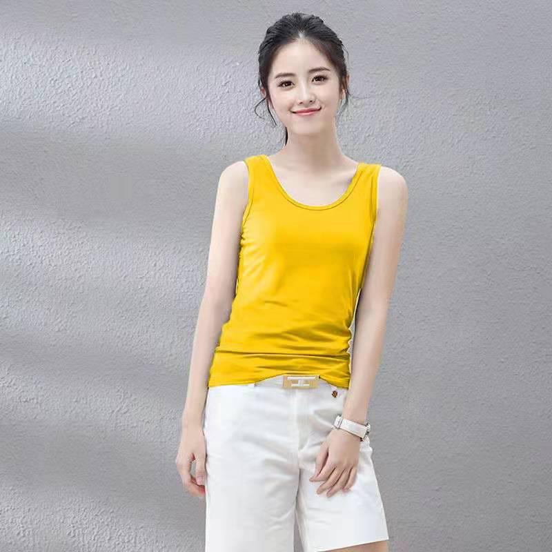 Women's Korean Style Camisole Vest: Large Size, Versatile Outdoor Wear, Perfect for Students