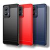 For Motorola Edge 2024 Case For Motorola Edge 2024 Cover 6.6 Inch Carbon Fiber Shockproof Silicone Bumper For Motorola Edge 2024