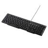 SANWA SUPPLY PS/2 Keyboard (Black) SKB-L1BKN Cable Length: Approx. 1.4m