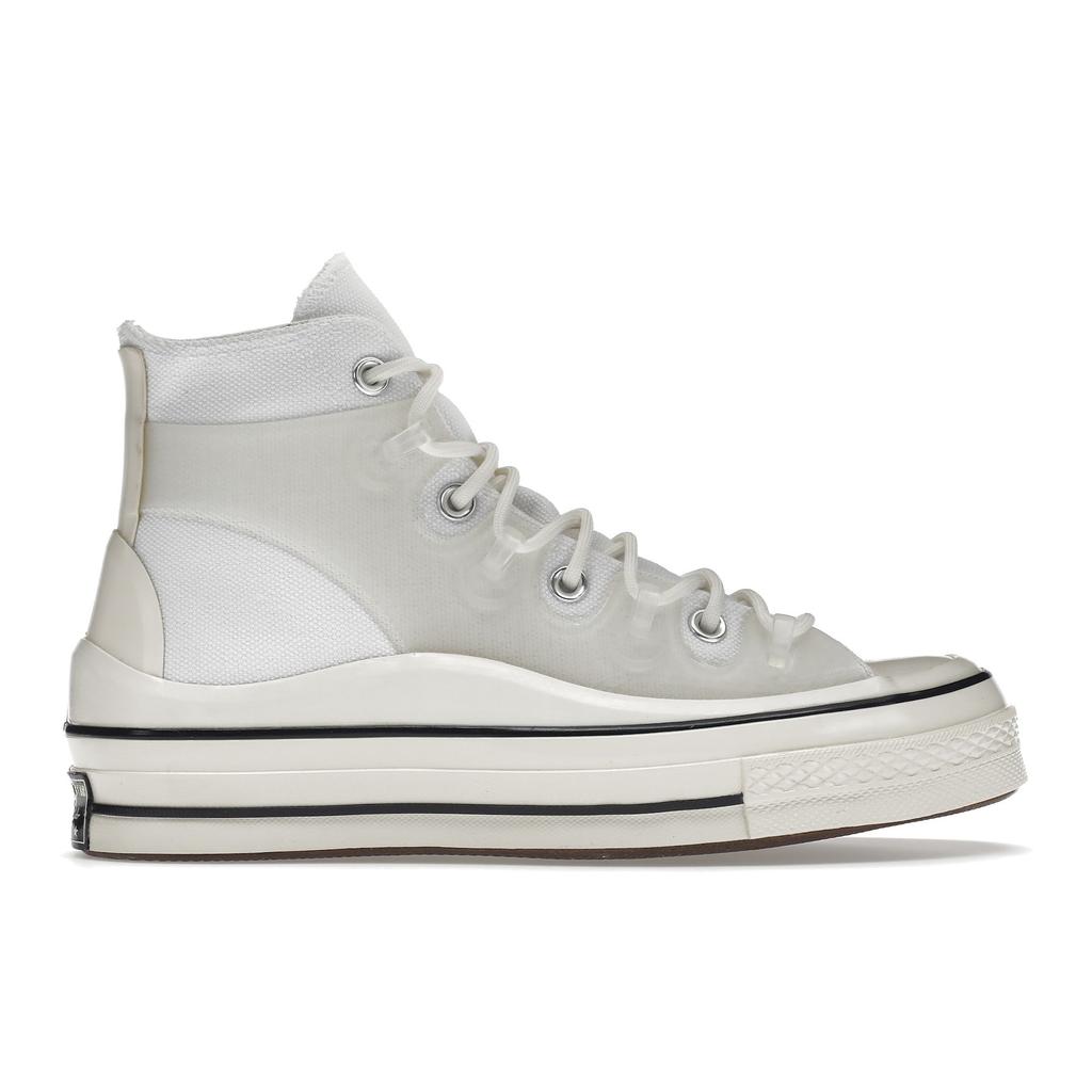 Converse Chuck 70 Utility High Hybrid Function - Egret Unisex Sneakers White Black 172255C