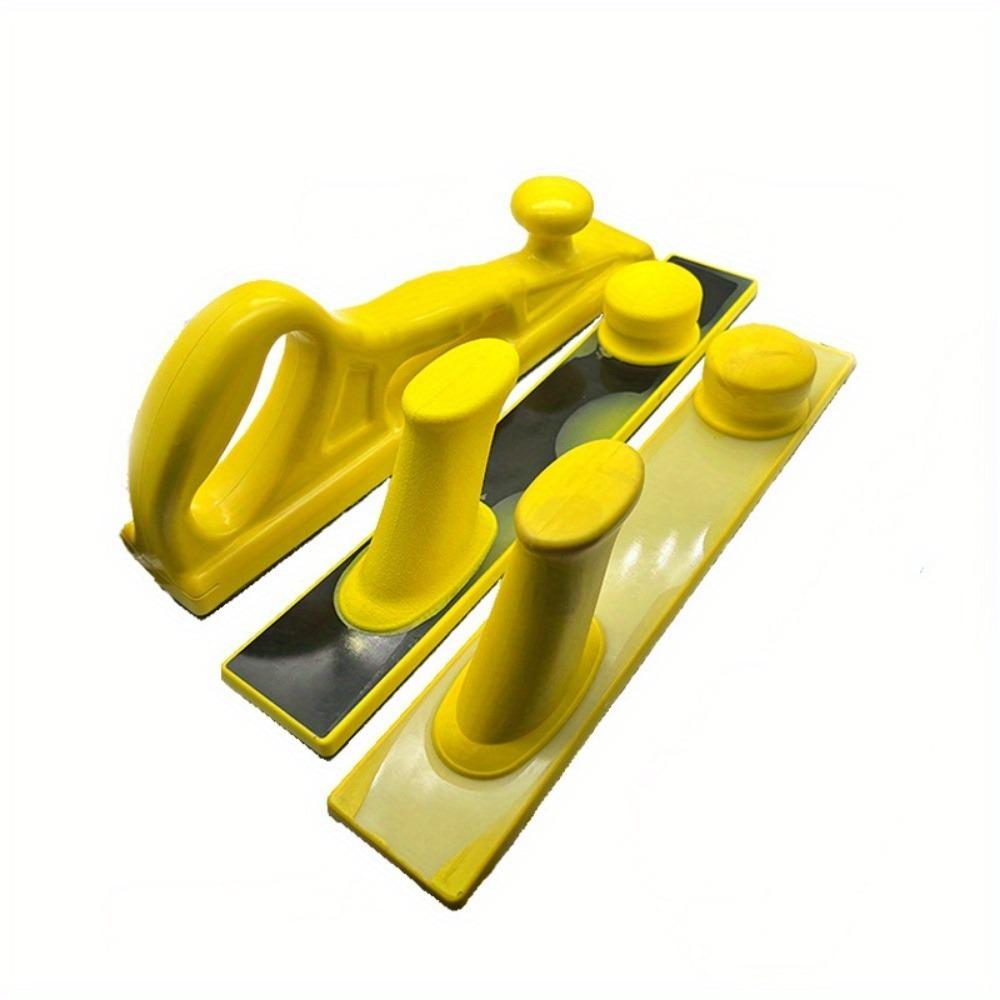 Hand Grinding Board Grinding Board Car Sandpaper Putty Gray Hand Plane Rectangular Dust Polishing Board Curved Hand Grinding Board