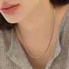 Hyeres-lor Essence (W) Chevron Chain Necklace HL6N46636WB450