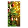 Christmas Door Cover Merry Christmas Backdrop Banner Outdoor Front Porch Door Sign for Holiday Door Wall Home Decor Photo Backgrounds