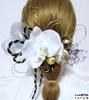 In Large Artificial Flower Hair Flower Hair for and Graduations Suitable for Both Japanese and Including Wedding and Suitable for All Including