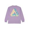 Palace P-3D Longsleeve Light Purple Unisex Tops P25LS022