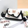 Summer Popular Women's Small Square Bag New Cartoon Printed Women's Crossbody Bag Small Fresh Cute Printed Shoulder Bag