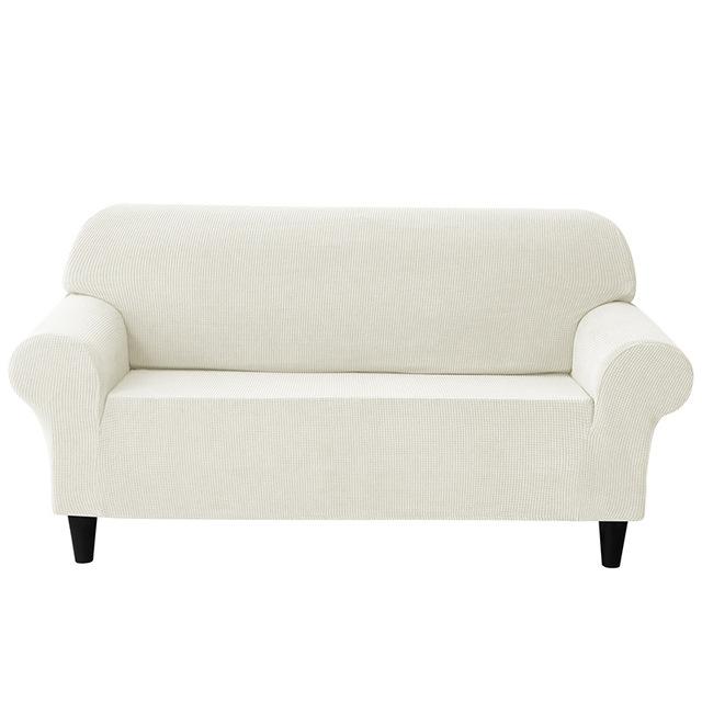 1 /2 /3 Seater European Style Sofa Cover Jacquard Fabric Stretch Couch Covers For Living Room Elastic Settee Furniture Protectors