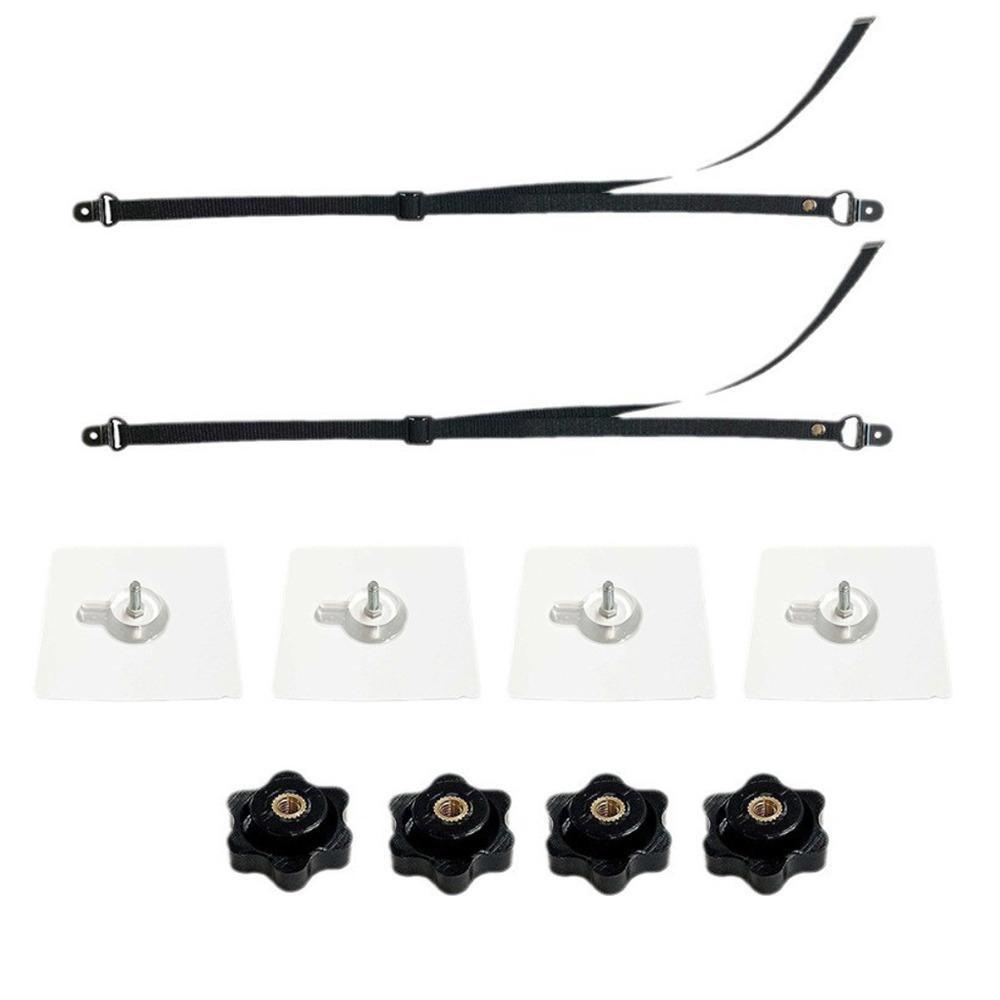 Комплект из 2 ремней безопасности для крепления мебели, устойчивых к опрокидыванию, прочный комплект ремней безопасности для телевизора, обеспечивающий безопасность ребенка