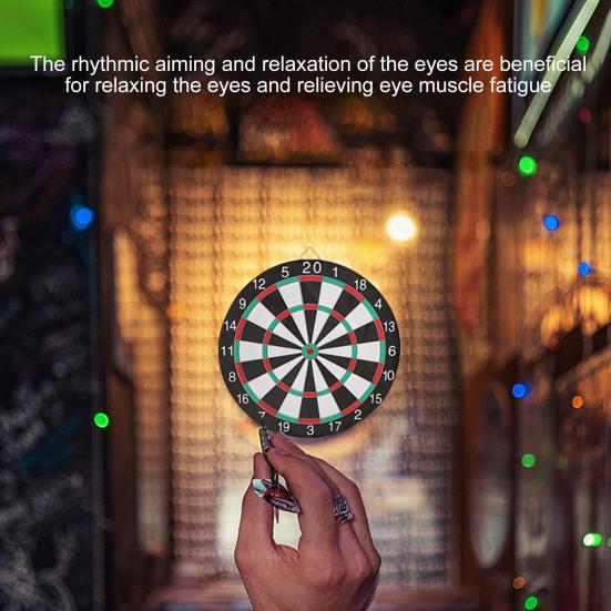 Dart Board Bristle Dartboard Steel Tip Dartboard Starter Set with Dart Party Play Game Toy for Kids And Adults