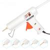 150W EU/US Hot Melt Glue Gun Smart Adjustable Temperature Copper Nozzle Heater Muzzle Diameter 11mm Craft Repair Tool