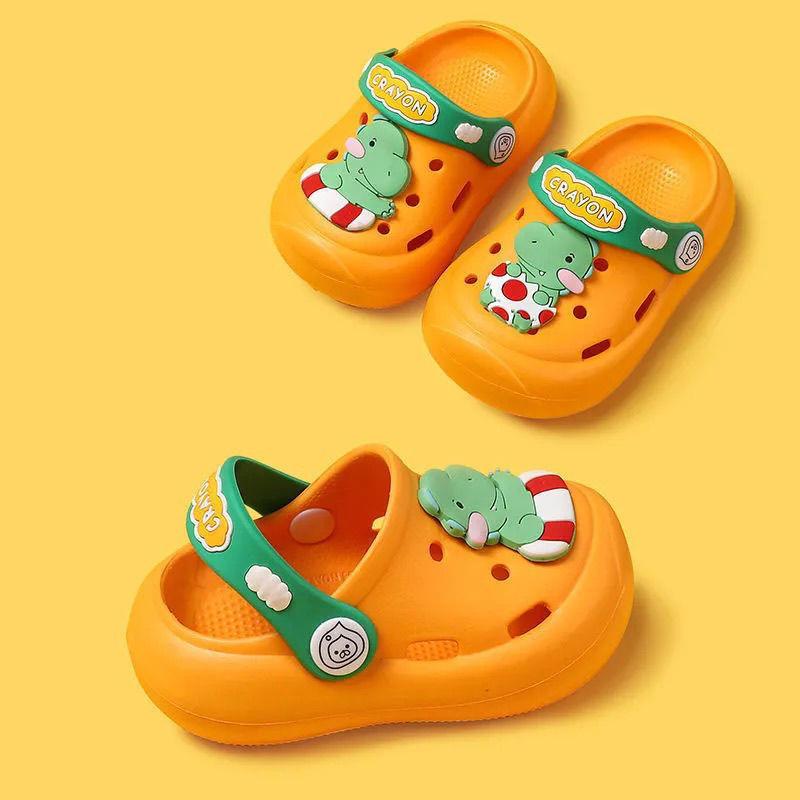 Children Kids Baby Boys Girls Mules Clogs Summer Croc Garden Beach Slippers Sandals Cave Hole Baby Shoes for Boys Girls