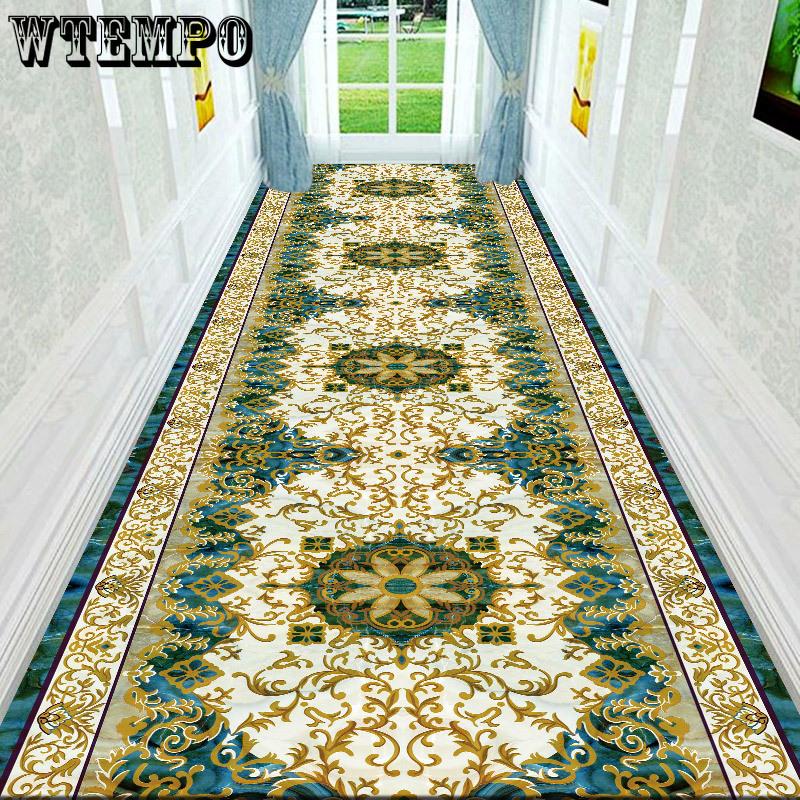 Modern Luxury Abstract Hallway Carpet Non-slip Corridor Aisle Runner Home Living Room Decor Stairway Rug Kitchen Floor Mat