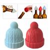 2 Pcs Silicone Wine Bottle Stoppers Elegant Hat Design Food Grade Material Good Sealing Uniform Inner Plug Bottle Stopper