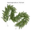 Simulated Rattan, Christmas Rattan Cypress Leaf Soft Rubber Feel Decoration Norfolk Decoration Simulated Green Plants