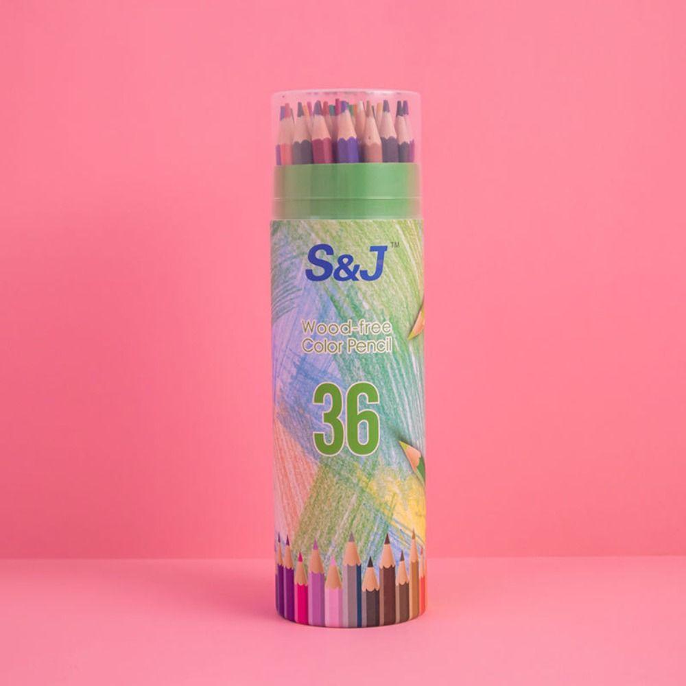 Oil-soluble Lead Core Art Supplies Color Pencil Set Sketch Pencils Hand-Painted Color Lead Brush