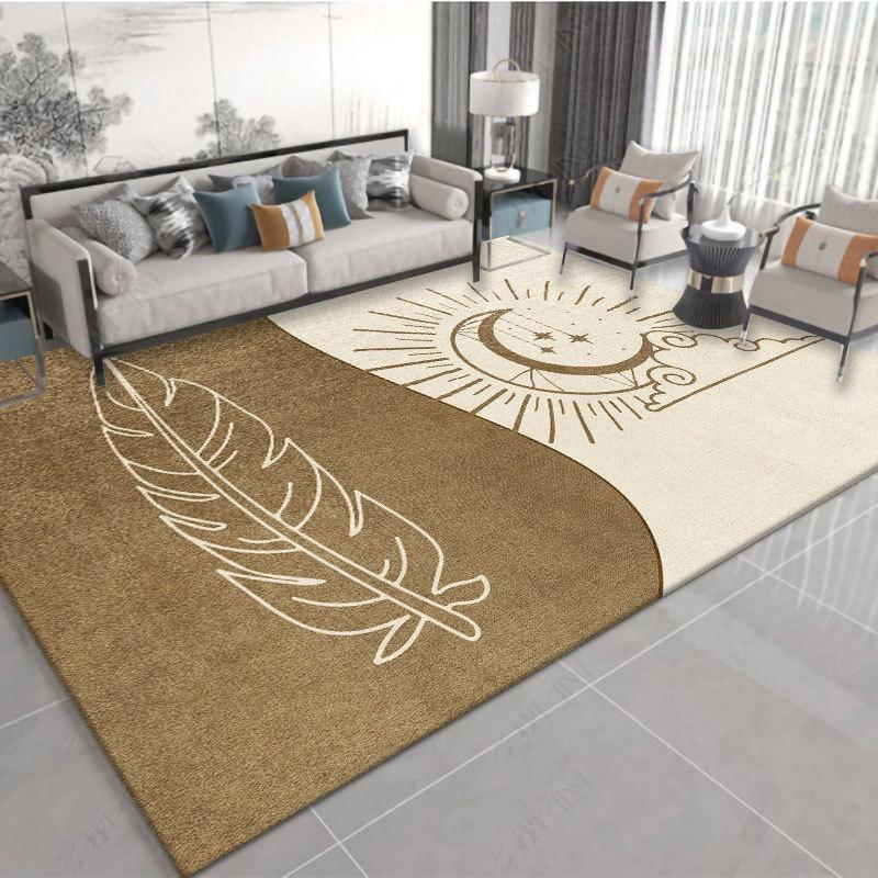 Modern Abstract Patterned Large Area Carpet for Living Room Bedroom Decor Non-Slip Soft Floor Carpets Home Decor