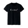 New E=MC2 Relativity Graphic T-shirt Printed Men's and Women's Short Sleeve T-shirt High Quality Harajuku Streetwear