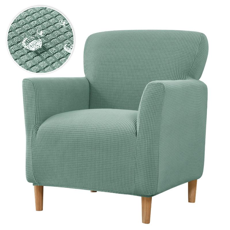Waterproof Armchair Cover Stretch Single Sofa Slipcover Soft Elastic Single Small Chair Seater Sofa Covers For Home Club Hotel