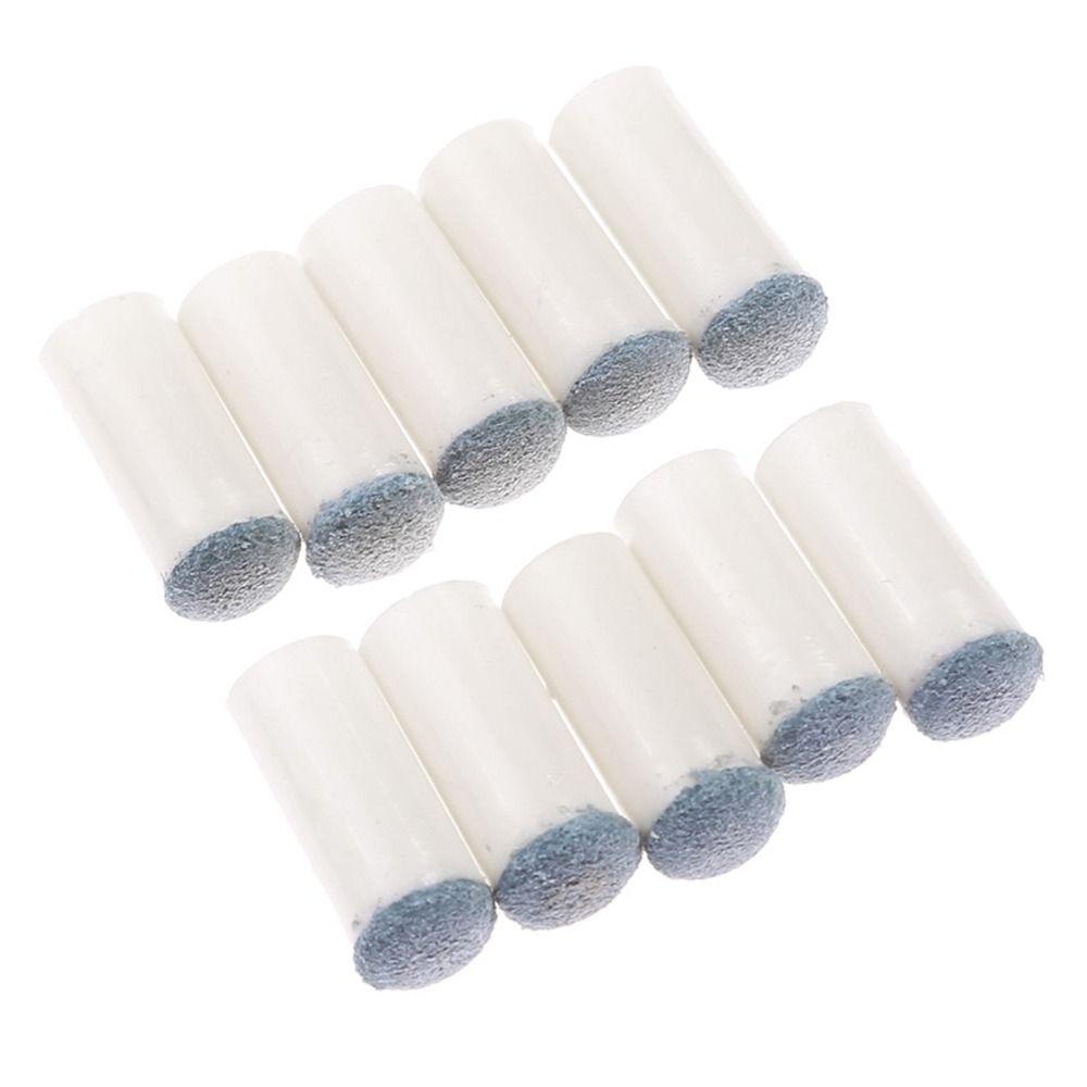 10Pcs/pack 9/10/11/12/13mm Tip Protector Slip-on Pool Cue Stick New Billiards Cue Tips Snooker
