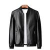 Large Size Autumn and Winter New Men's PU Leather Jacket Motorcycle Jacket Men's Coat Leather Jacket