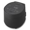 Iris Ohyama Micon Jar Rice Cooker 3 Cups Compact Stylish Rice Ladle Included with Cup Natural Black RC-MGA30-BH