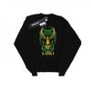 Marvel Womens/Ladies Loki Badge Sweatshirt