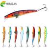 HENGJIA 4colors Minnow Fishing Lure with Rattles 8.2g/9.5cm Lifelike Pike Lure Fishing Tackle