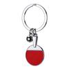 Sport Ping Pong Table Tennis Ball Keychain Creative Ping Pong Bat Key Ring Keychains Car Key Chain Souvenir Gift