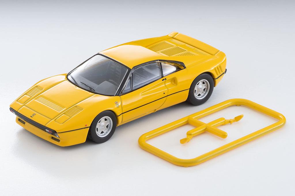 Tomica Limited Vintage Neo Ferrari GTO Yellow Finished Product 324287 1/64 LV-N
