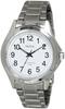 Klefer TE-AM035-WTS Men's Analog Waterproof Watch with Metal Band, Silver
