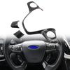 1pcs For Ford Focus 3 Mk3 (2012 -2014 )/For Kuga 2013 -2015 Accessories Car Styling Steering Wheel Trim Cover Sticker Decoration