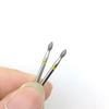 10pcs/Set Dental Diamond Burs Dia-burs for High Speed Handpiece Dentist Teeth Polishing Tool FO-30EF
