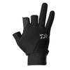 Black L [Daiwa] Wear/Gloves DG-7524W