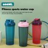 Protein Shaker with Blender Ball 600ml Portable Wide Mouth Shaker Cup for