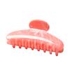 Stripes Hair Claw Acrylic Colorful Claw Clip Women Crab Hair Clips Girls Make Up Washing Tool Hair Accessories