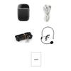 Portable Voice Amplifier for Teachers with Wired Microphone Headset Waistband Rechargeable Personal
