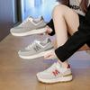 Spring Platform Fashion New Women's Running Casual Shoes Heightening Shoes Street Shot
