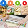 Stainless Steel Adjustable Rolling Pin Fondant Rolling Pin Cake Roller Dough Rolling Pin Dough Roller Baking Kitchen Tools