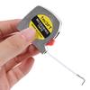 1M/3Ft Retractable Stainless Steel Pocket Measuring Ruler Tape Measure Keychain