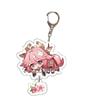 Cute Genshin Impact Acrylic Keychain Yoimiya Kazuha Kamisato Ayaka Rosaria Figures Pendant Keyring Ornament