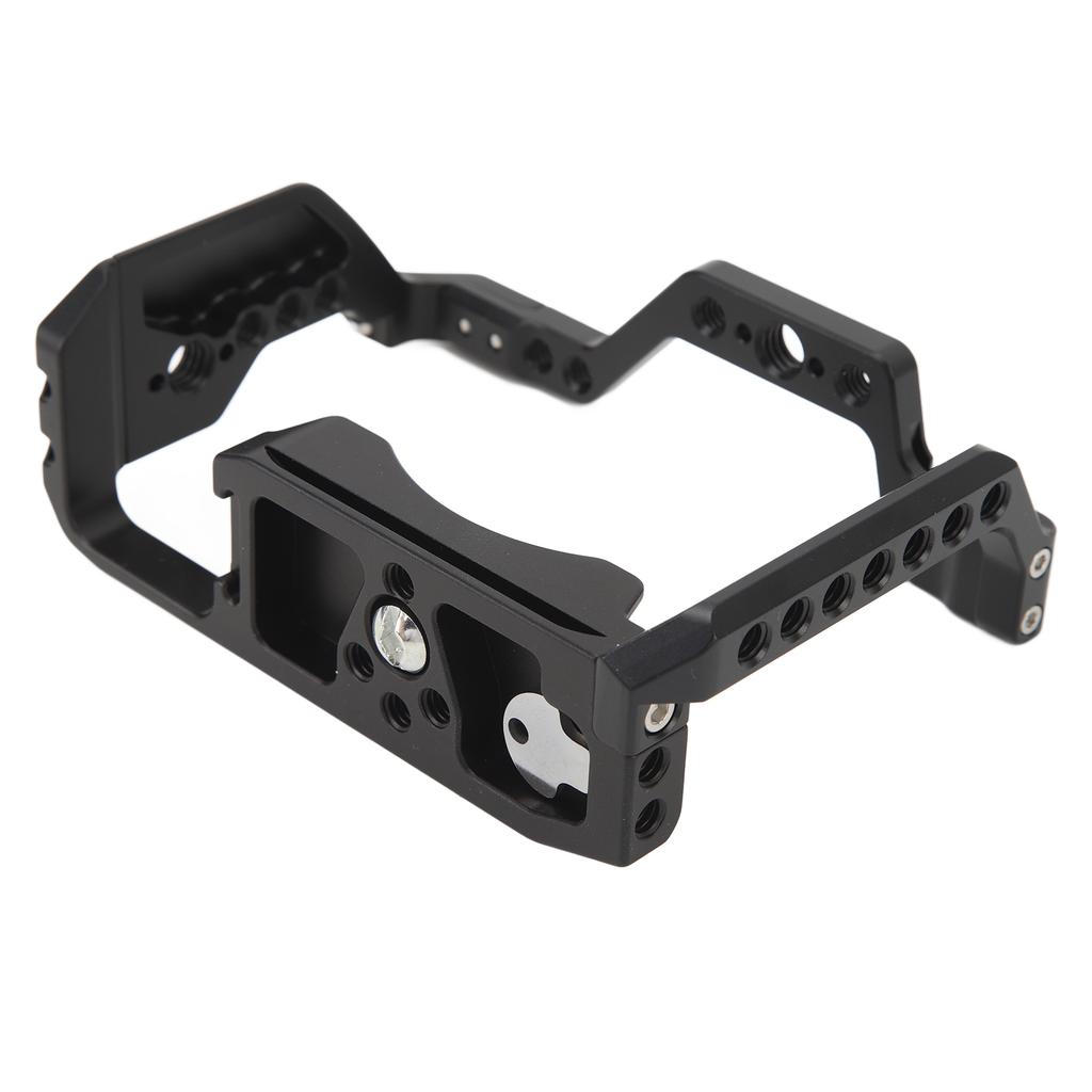 Camera Cage Aluminum 14inch Screw Hole 38inch Threaded Hole Cold Shoe Port for Arca 38MM Slide