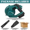 2200W 2 IN 1 Electric Cordless Air Blower Blowing Suction 180Rotation Dust Collector Leaf Cleaner For Makita 18V Battery