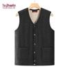 YUZHAOLIN Men's Winter Padded Thermal Vest