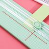 Paper Trimmer with Precise Graduation Portable Accurate A4 Two-way Cutting Scrapbook Trimmer