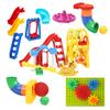 Big Building Blocks Playground Pipeline Parts Slide Ladder Swing Compatible Bricks Sets Baby Assemble Education Montessori Toys