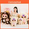 Sheep Little And Bear Plush Toy Large Stuffed Animal Kids Gift Room Decoration